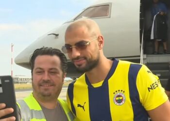 Fenerbahçe’nin yeni yıldızı Sofyan Amrabat İstanbul’da