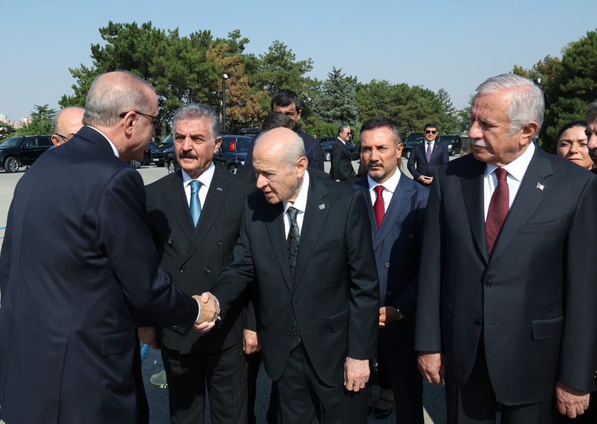 Anıtkabir'de yine ‘Erdoğan’ sloganları