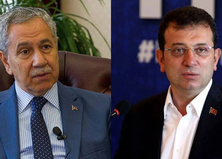 Arınç’tan İmamoğlu’na ‘hayırlı olsun’ ziyareti