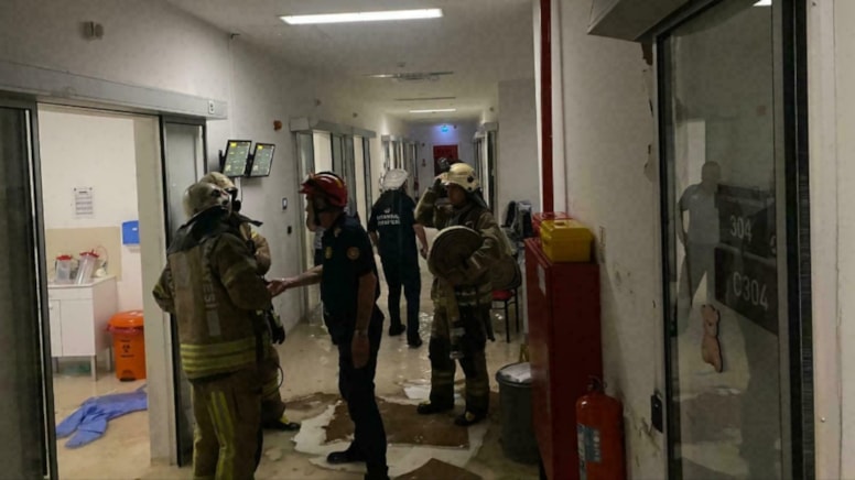 Tavanı çöken hastanede bebeği ölen aile isyan etti 2 Tavanı çöken hastanede bebeği ölen aile isyan etti