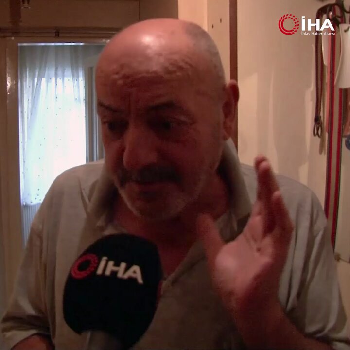 Balkon çöktü, apartman boşaltıldı, bir tek o kaldı: ‘Kimse kalmadı, çok memnun oldum’