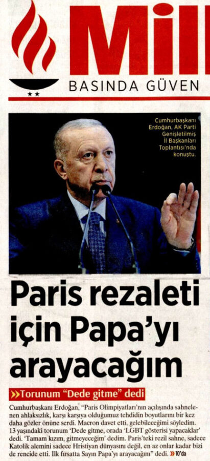 “Erdoğan’ın torunuyla o konuşmayı tören öncesi yapması mümkün değil!” 2 “Erdoğan’ın torunuyla o konuşmayı tören öncesi yapması mümkün değil!”