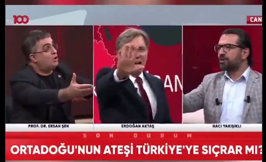Ersan Şen ve Hacı Yakışıklı canlı yayında birbirine girdi 3 Ersan Şen ve Hacı Yakışıklı canlı yayında birbirine girdi