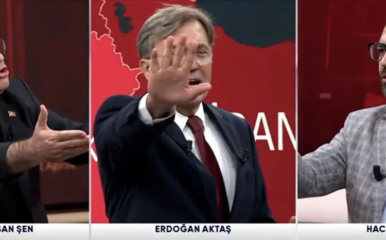 Ersan Şen ve Hacı Yakışıklı canlı yayında birbirine girdi 1 Ersan Şen ve Hacı Yakışıklı canlı yayında birbirine girdi