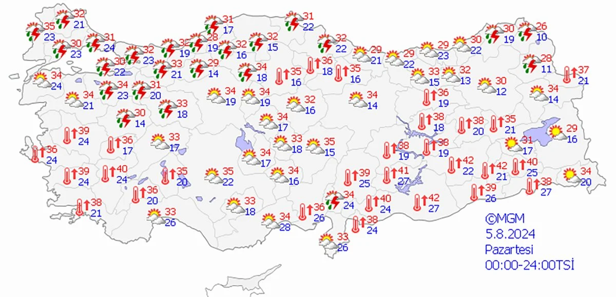 İstanbul dahil 21 il için uyarı: Gök gürültülü sağanak geliyor