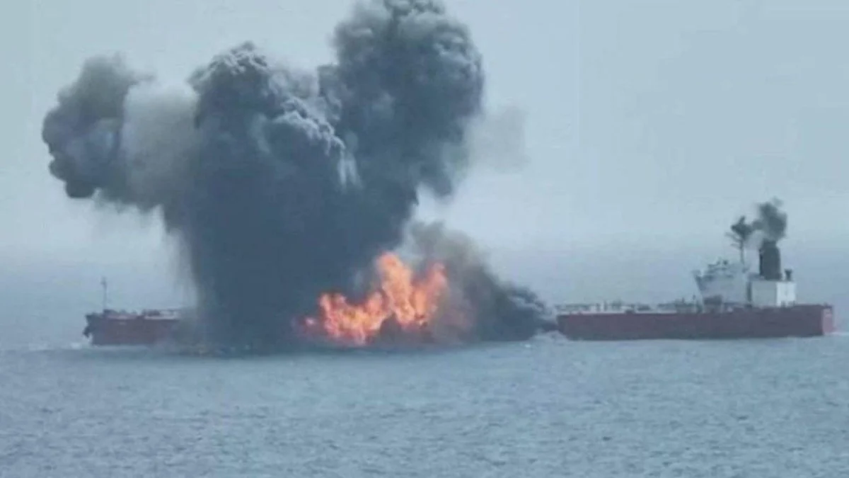 Husiler, yanan petrol gemisi için karar verdi