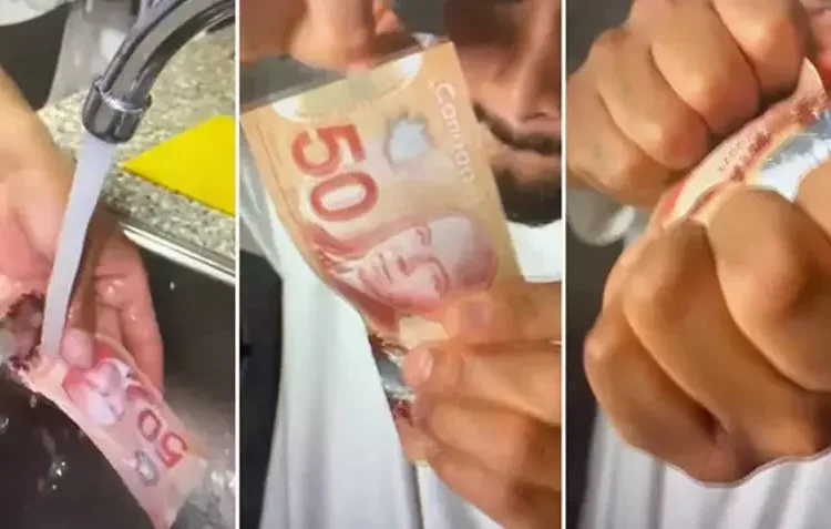 Bu para bükülmüyor, katlanmıyor, ucundan bile yırtılmıyor! 1 Bu para bükülmüyor, katlanmıyor, ucundan bile yırtılmıyor!