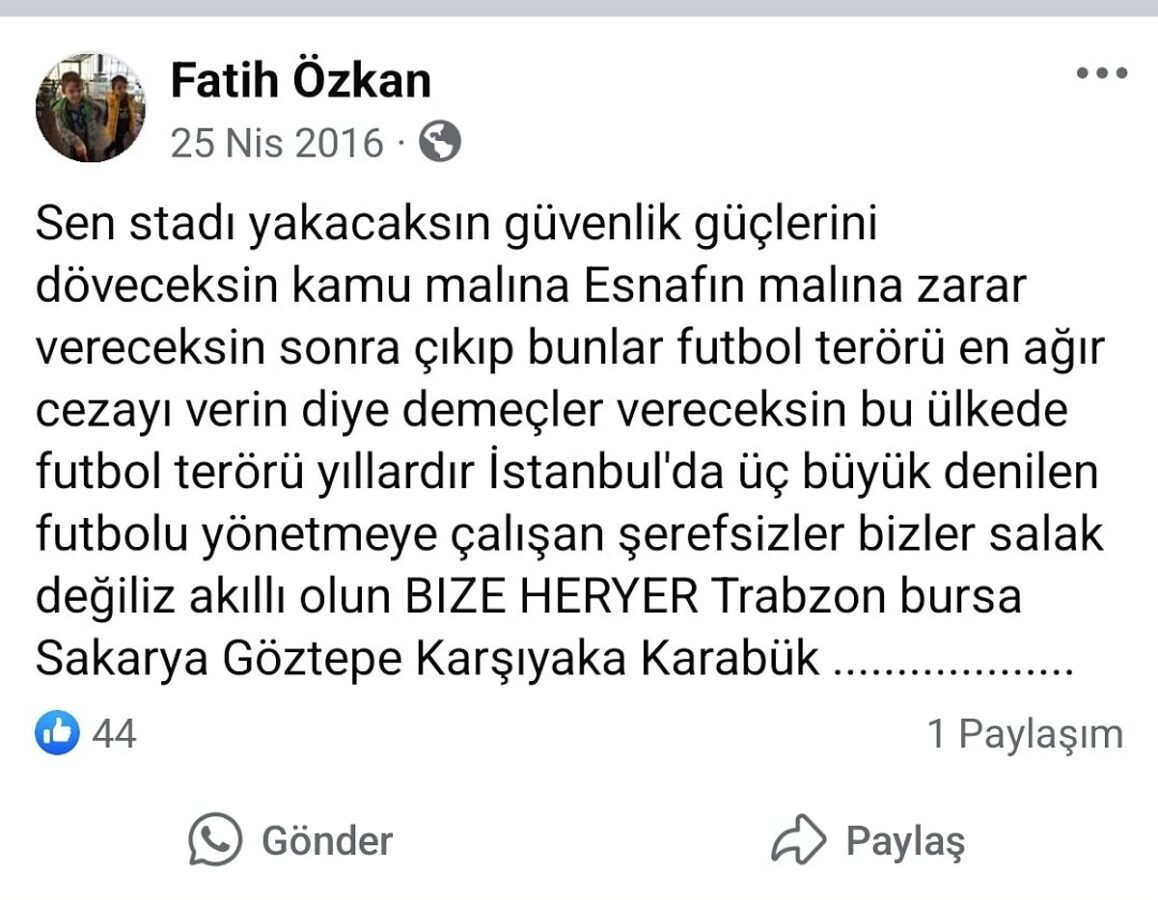 Ali Koç’a saldıran kişinin kim olduğu ortaya çıktı 6 Ali Koç’a saldıran kişinin kim olduğu ortaya çıktı