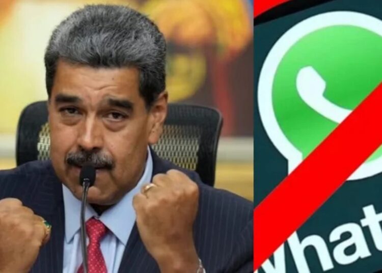 Maduro canlı yayında WhatsApp'ı sildi 1 Maduro canlı yayında WhatsApp’ı sildi