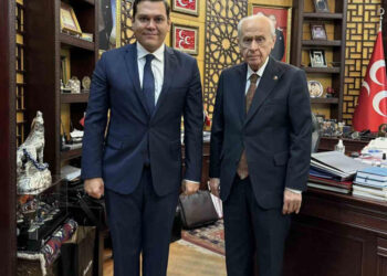 Martı kurucusu, Bahçeli’yi ziyaret etti