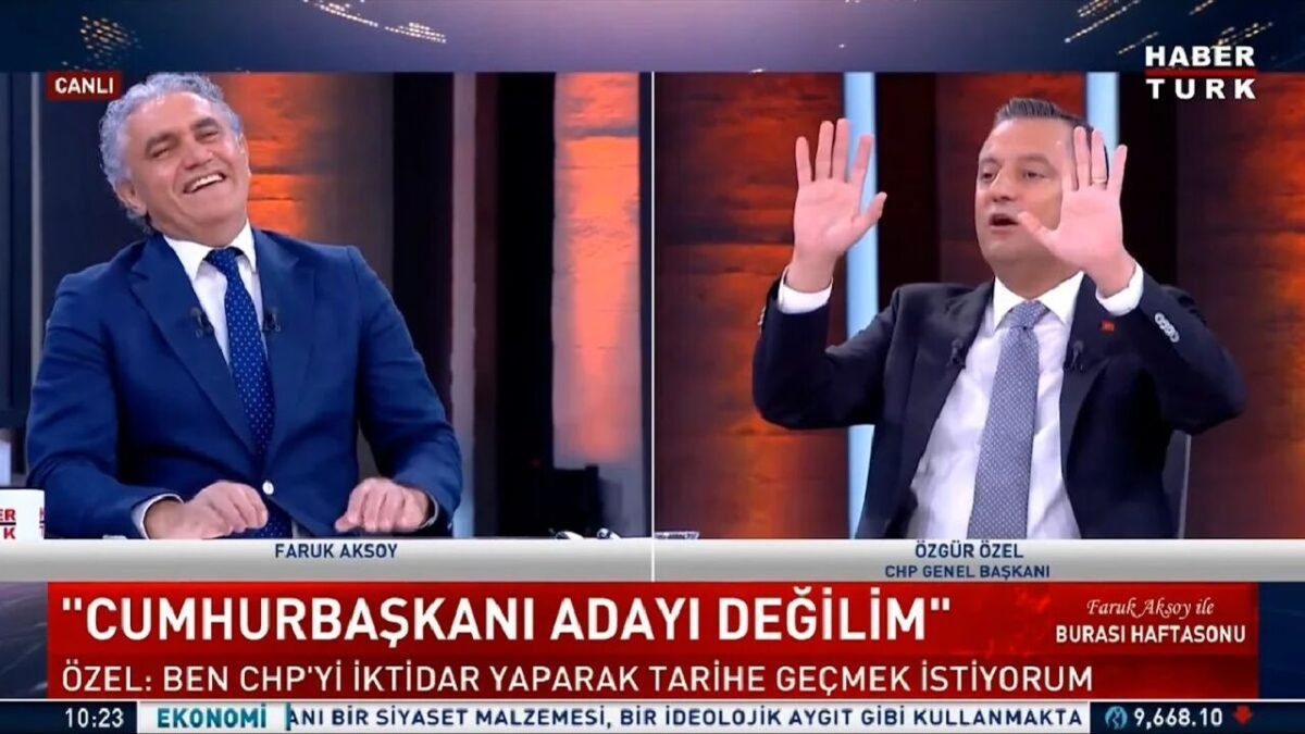 Özgür Özel: Cumhurbaşkanı adayı değilim, çok net! 2 Özgür Özel: Cumhurbaşkanı adayı değilim, çok net!