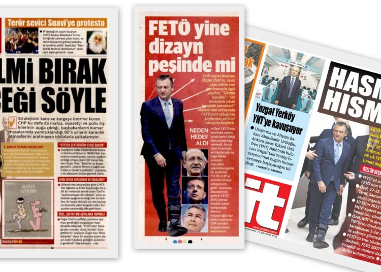 Yeni Şafak ile Akit, Özgür Özel’in ayağı konusunda ayrıştı 1 Yeni Şafak ile Akit, Özgür Özel’in ayağı konusunda ayrıştı