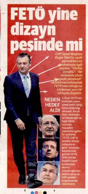 Yeni Şafak ile Akit, Özgür Özel’in ayağı konusunda ayrıştı 3 Yeni Şafak ile Akit, Özgür Özel’in ayağı konusunda ayrıştı