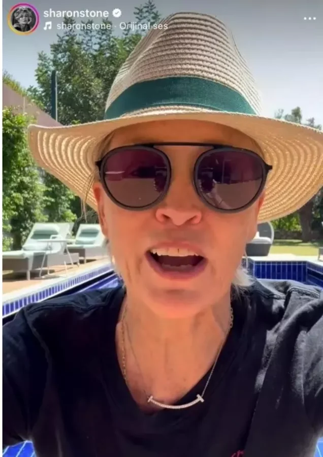Sharon Stone, Bodrum’da otelde kaza geçirdi