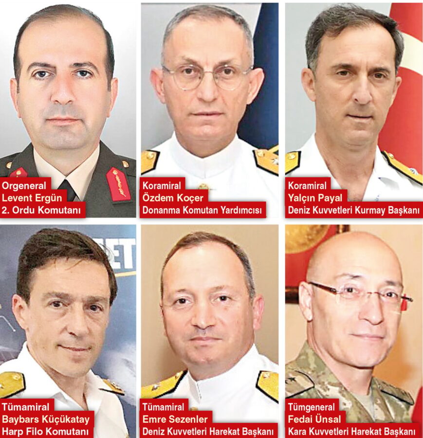 Balyoz ve Askeri Casusluk iddialarından hapis yatan generaller TSK’nın zirvesinde 2 Balyoz ve Askeri Casusluk iddialarından hapis yatan generaller TSK’nın zirvesinde