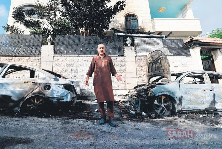 İsrailli siviller Batı Şeria'da evleri ateşe verdi