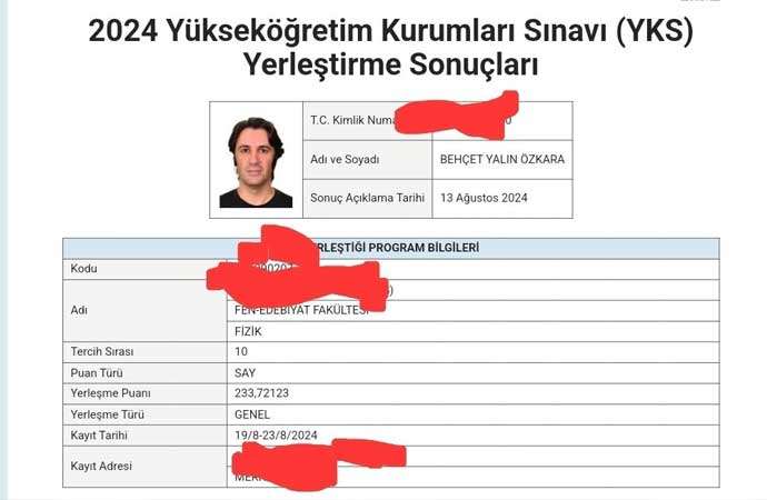 ‘Eksi net ile fizik bölümünü kazandı’ iddiasına YÖK'ten açıklama: Fizikte 0,5 neti var! 3 ‘Eksi net ile fizik bölümünü kazandı’ iddiasına YÖK'ten açıklama: Fizikte 0,5 neti var!