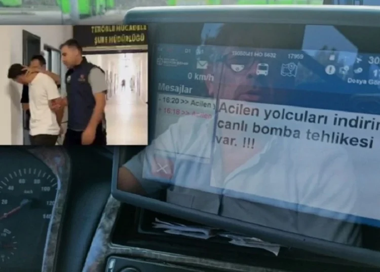 Kocaeli’deki otobüslere ‘canlı bomba’ mesajını gönderen şüpheli, Diyarbakır’da yakalandı 1 Kocaeli’deki otobüslere ‘canlı bomba’ mesajını gönderen şüpheli, Diyarbakır’da yakalandı
