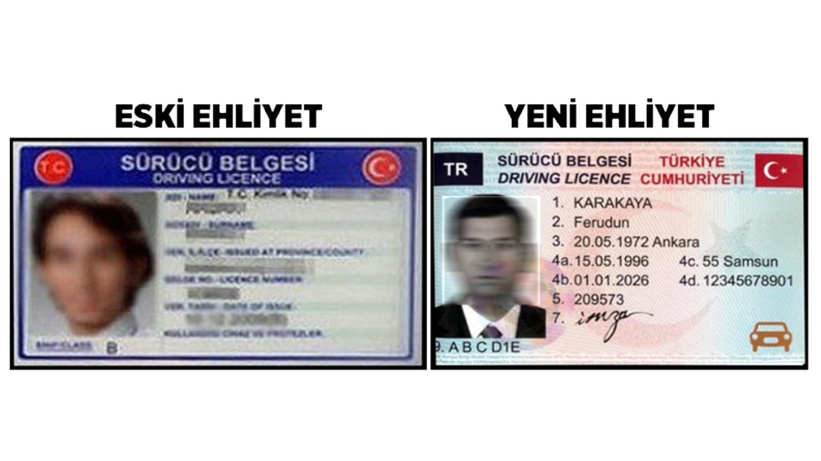 Eski tip ehliyetini yenilemeyene 12 bin TL ceza
