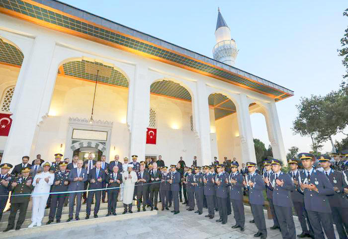 Erdoğan, Hava Harp Okulu Camii'nin açılışını yaptı