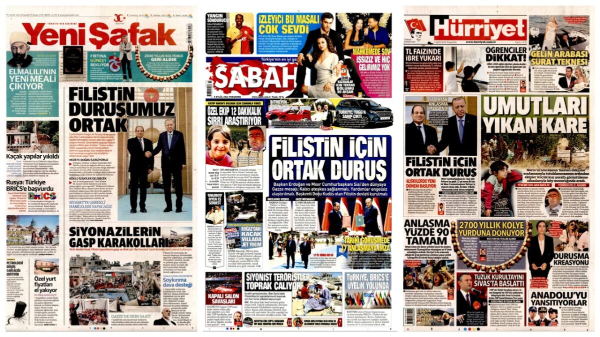Sisi'nin 12 yıl sonraki Türkiye ziyaretini gazeteler nasıl gördü? 2 Sisi'nin 12 yıl sonraki Türkiye ziyaretini gazeteler nasıl gördü?