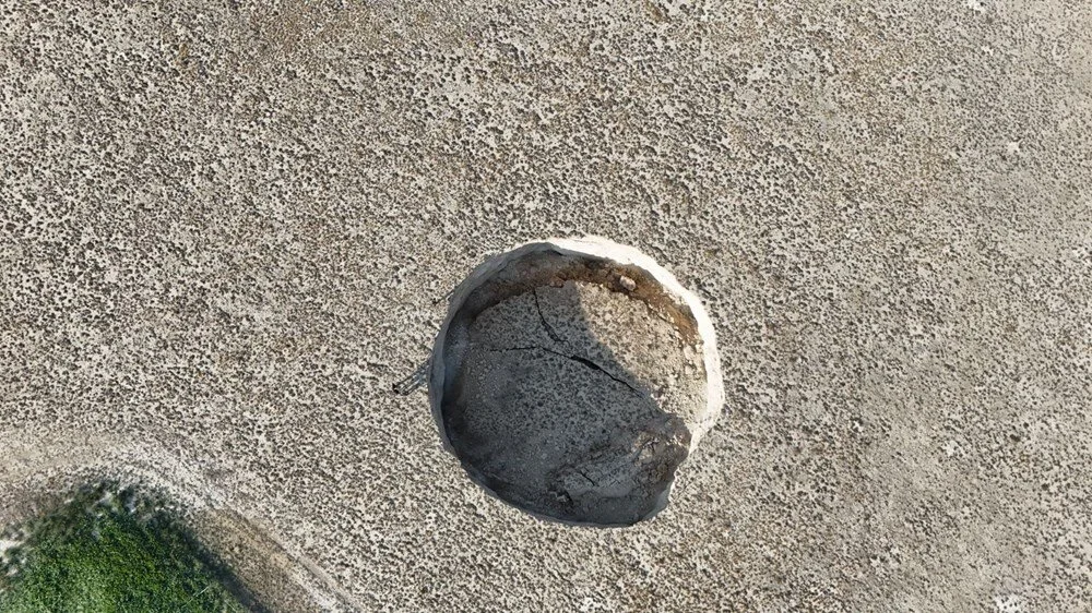Konya’da 2 yeni dev obruk: Çapı 100, derinliği 10 metre! 3 Konya’da 2 yeni dev obruk: Çapı 100, derinliği 10 metre!