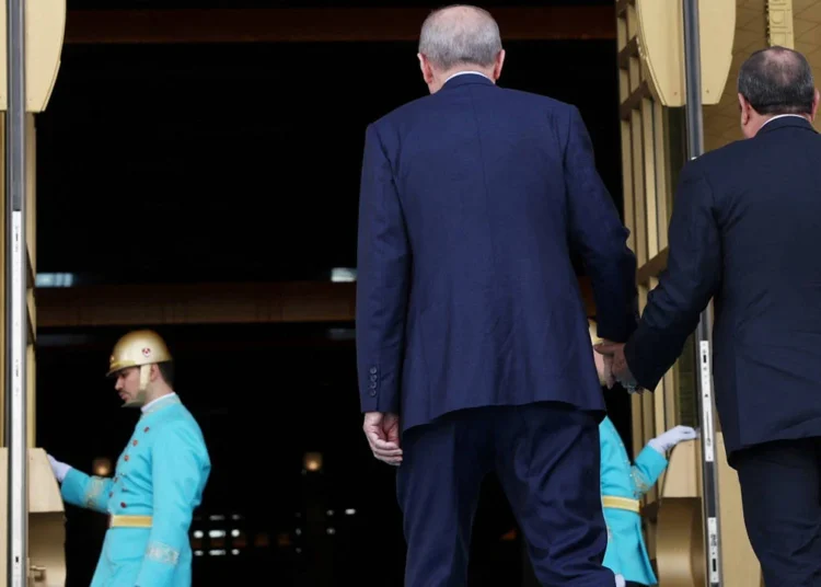 ‘Rabia’ unutuldu: Sisi’yle Beştepe’de samimi poz
