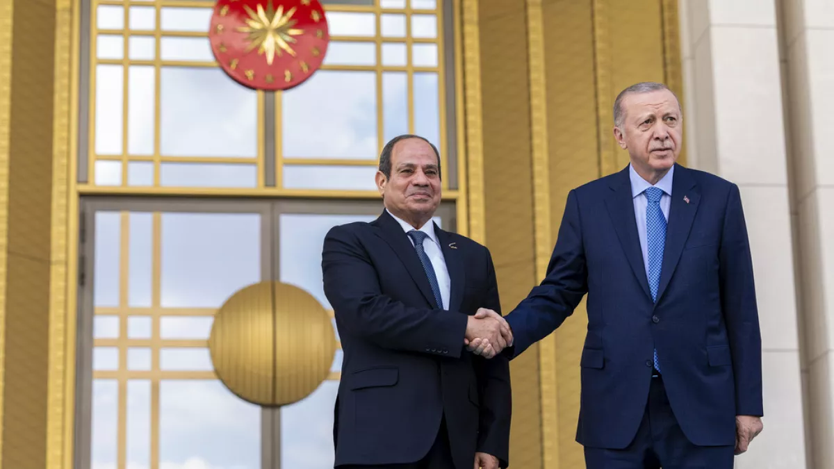 ‘Rabia’ unutuldu: Sisi’yle Beştepe’de samimi poz