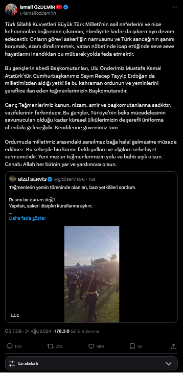 AK Partililerin rahatsız olduğu teğmenlerin gösterisine MHP sahip çıktı 2 AK Partililerin rahatsız olduğu teğmenlerin gösterisine MHP sahip çıktı