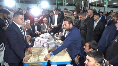 Bu paralar Van’daki aşiret düğününde toplandı; tam 15 milyon TL