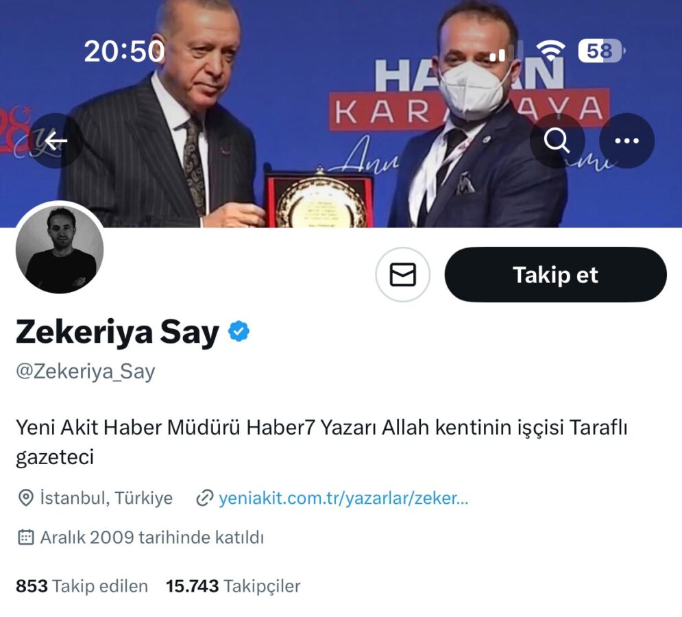 Yeni Akit Haber Müdürü’nden okul birincisi kadın teğmen için çirkin ifadeler 3 Yeni Akit Haber Müdürü’nden okul birincisi kadın teğmen için çirkin ifadeler