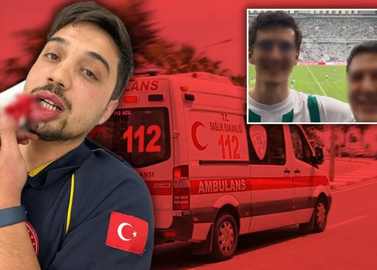 İçinde hasta bulunan ambulansın şoförünü ‘boş yere siren çalıyorsun’ diyerek darbettiler