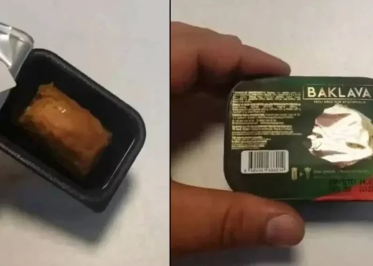 Bir dilim baklava 40 TL!