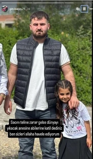 Narin Güran'ın tutuklu olmayan tek ağabeyi Baran Güran paylaşım yaptı: 45 dakika sonra sildi