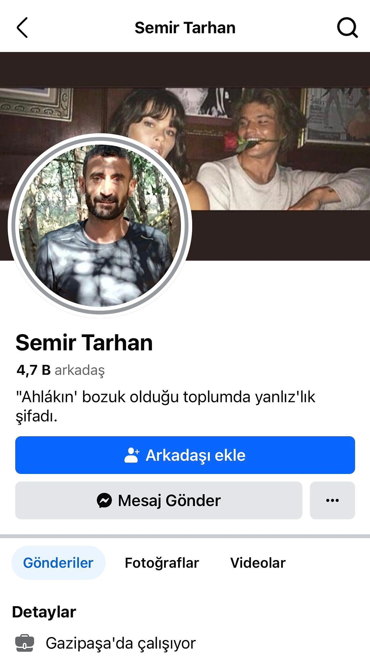 Beyoğlu tacizcisi 'çocukları ahlaklı yetiştirme' mesajları atmış