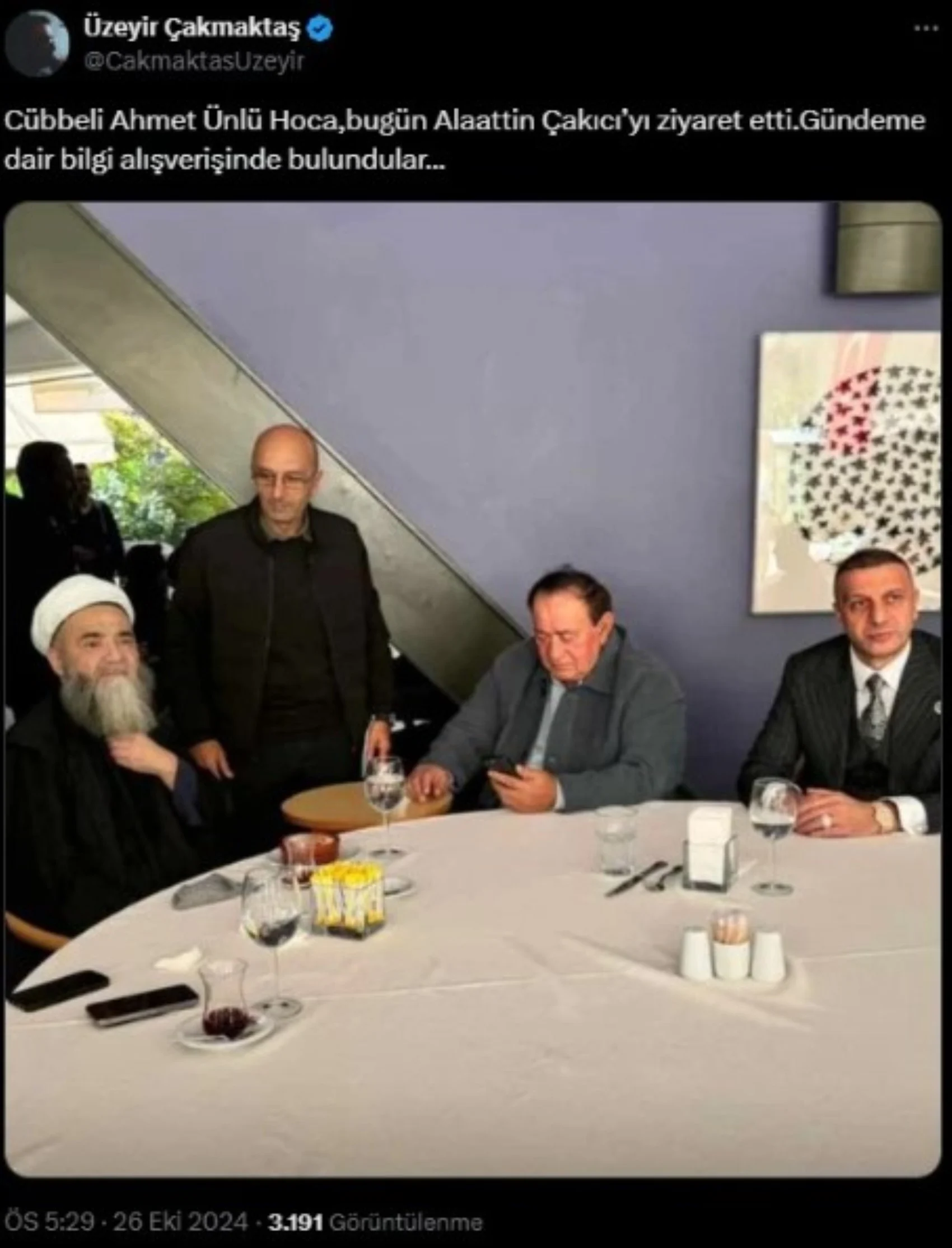 Halis Gül yazdı l Cübbeli, Çakıcı ile görüşünce fikri değişti! 7 Halis Gül yazdı l Cübbeli, Çakıcı ile görüşünce fikri değişti!