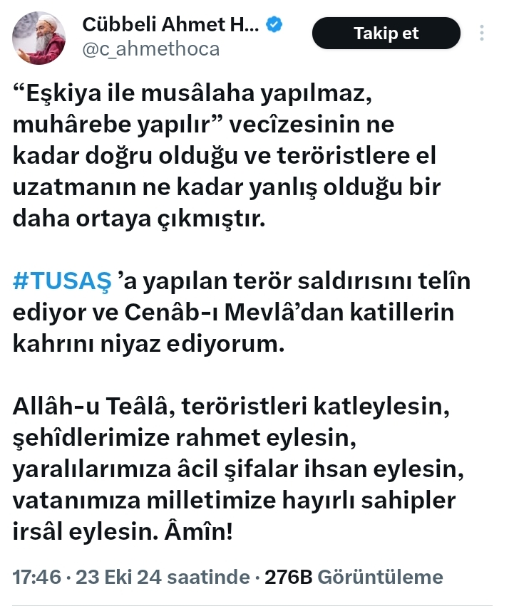 Halis Gül yazdı l Cübbeli, Çakıcı ile görüşünce fikri değişti! 3 Halis Gül yazdı l Cübbeli, Çakıcı ile görüşünce fikri değişti!