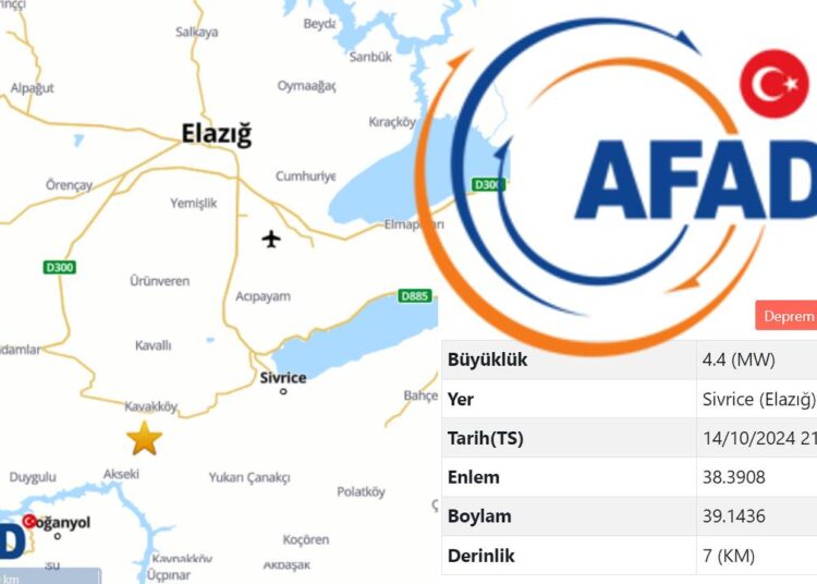 Depremle sarsılan Elazığlılar geceyi tedirgin geçirdi