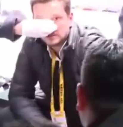 Beşiktaş Başkanı Hasan Arat'ın şoförü, GS’li muhabirin burnunu kırdı 3 Beşiktaş Başkanı Hasan Arat'ın şoförü, GS’li muhabirin burnunu kırdı