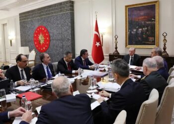Erdoğan başkanlığında güvenlik toplantısı yapıldı