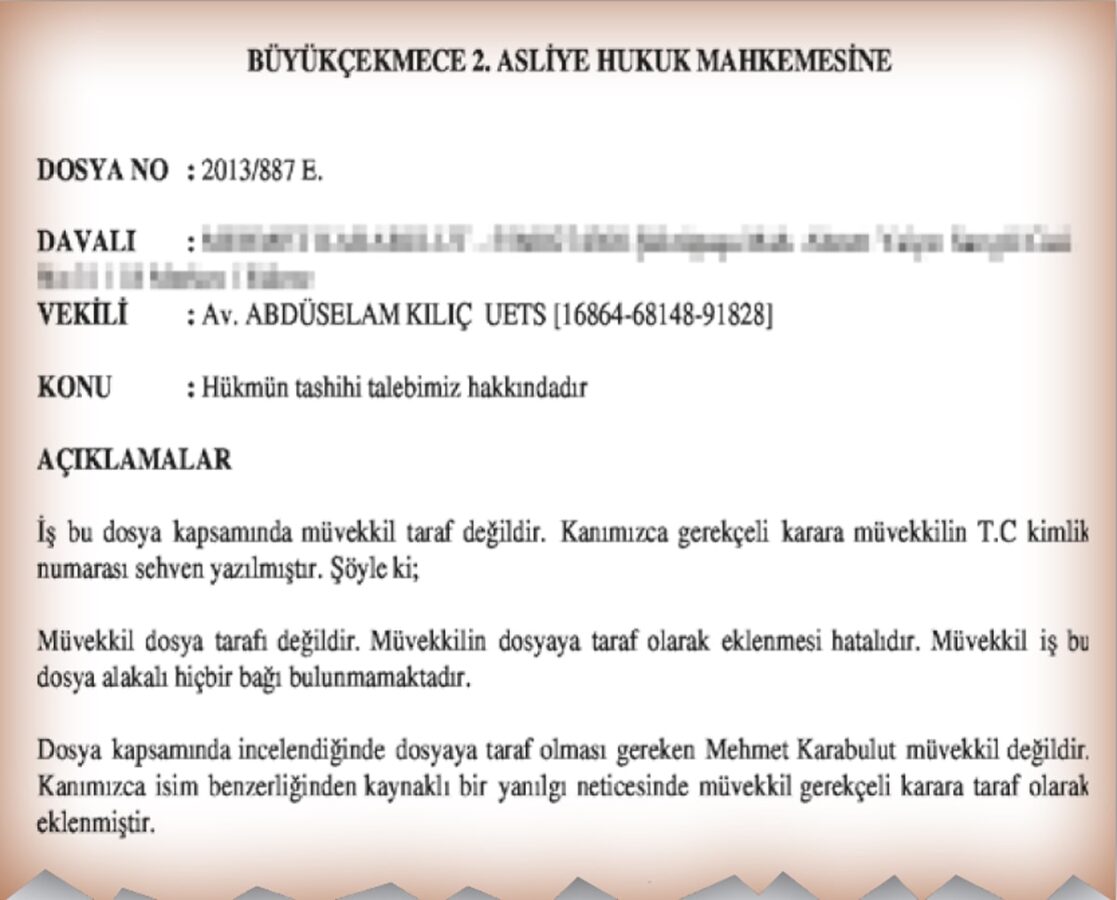 İsmi benziyor diye garibanın hayatını kararttılar 2 İsmi benziyor diye garibanın hayatını kararttılar