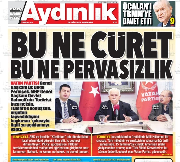 Halis Gül yazdı l Bahçeli’nin Öcalan çağrısına sürpriz tepkiler 3 Halis Gül yazdı l Bahçeli’nin Öcalan çağrısına sürpriz tepkiler