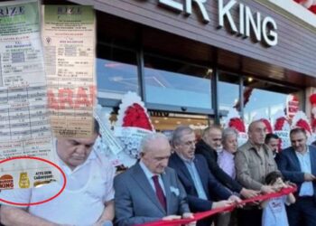 Sadece kurdele kesmemişler: Burger King, Rize Belediyesi’nin su faturasında