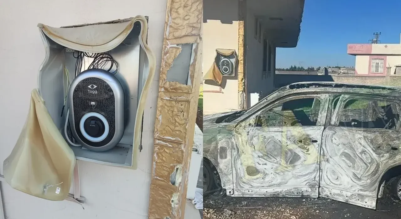 Togg’un yandığı, kaçak elektrik kullanan ev bu villa imiş!