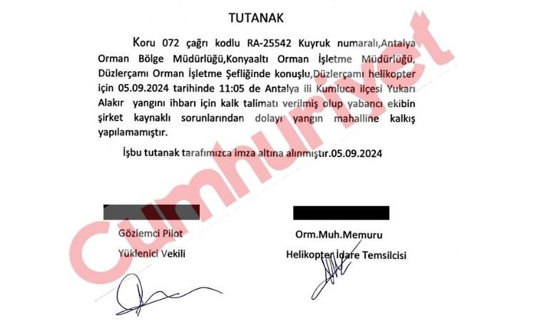 İhaleyi alan şirket ödeme yapmayınca pilotlar havalanmadı; ormanlar kül oldu 2 İhaleyi alan şirket ödeme yapmayınca pilotlar havalanmadı; ormanlar kül oldu