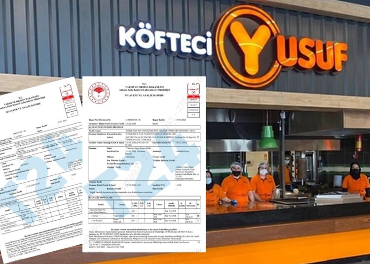 Belgesi yayınlandı! Köfteci Yusuf’un köftesinde domuz eti aylar önce tespit edilmiş 1 Belgesi yayınlandı! Köfteci Yusuf’un köftesinde domuz eti aylar önce tespit edilmiş