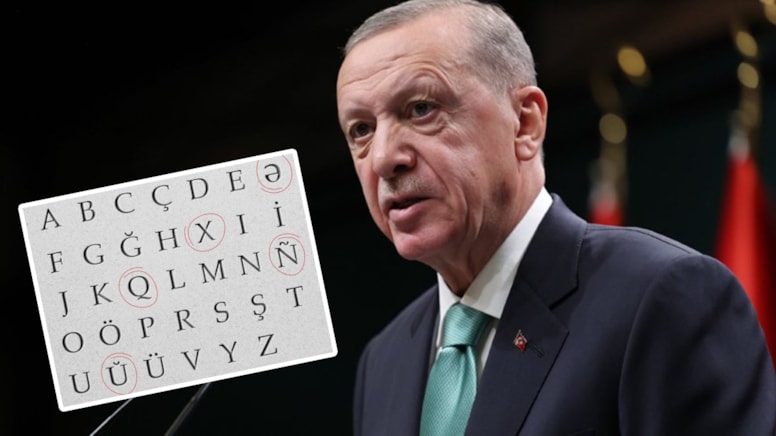 Alfabe değişecek mi? İşte yeni harfler: Q, X, W, Ň, Ä 2 Alfabe değişecek mi? İşte yeni harfler: Q, X, W, Ň, Ä