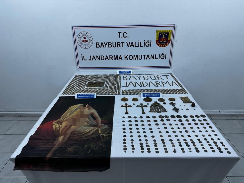Bayburt’ta Picasso tablosu ele geçirildi: 6 milyon Euro’ya satacaklardı