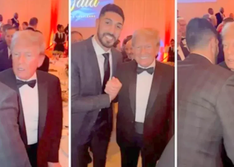 Trump, gala gecesine ünlü basketbolcu Enes Kanter’i de davet etti 1 Trump, gala gecesine ünlü basketbolcu Enes Kanter’i de davet etti