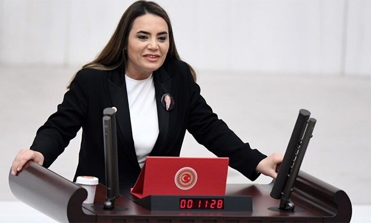 İYİ Partili Ayyüce Türkeş’e babasının kabrinde saldırı 1 Alparslan Türkeş’in kızı Ayyüce Türkeş: MHP Genel Merkezi’ne terörist başının resimlerini assınlar